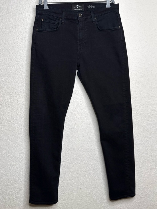 7 For All Mankind Other - 7 For All Mankind "Adrien" Slim Tapered Jeans Black, Size 31